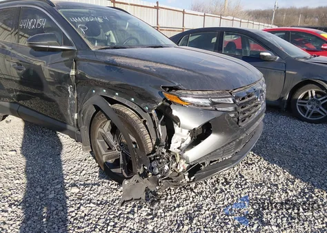 2022 Hyundai Tucson Hybrid Limited z USA, uszkodzony, nr VIN KM8JECA19NU072244